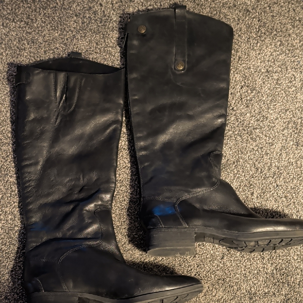 Sam Edelman Black Leather Footwear